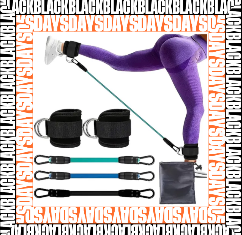 Bandas de resistencia para tobillo fina