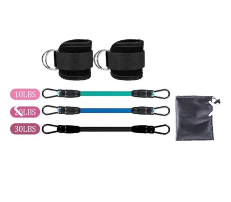 Bandas de resistencia para tobillo fina