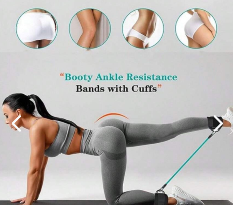 Bandas de resistencia para tobillo fina